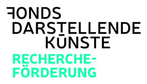 Logo: Fonds Darstellende Künste, Programmsparte Rechercheförderung