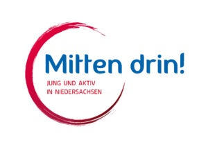 Logo Mitten drin - jung und aktiv in Niedersachsen