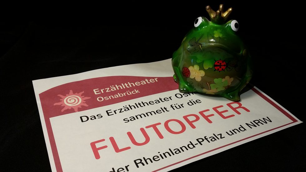 Ein Märchenfrosch unterwegs Erzähltheater Osnabrück